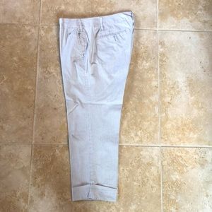 GI Boy gray and white striped pants